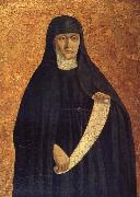 Piero della Francesca Augustinian nun oil painting artist